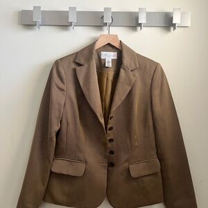 Brown Blazer Jacket